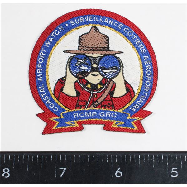 #338 RCMP GRC COASTAL AIRPORT WATCH PATCH INSIGNIA