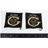 Image 1 : #340 PAIR ROYAL CANADIAN MOUNTED POLICE PATCHES