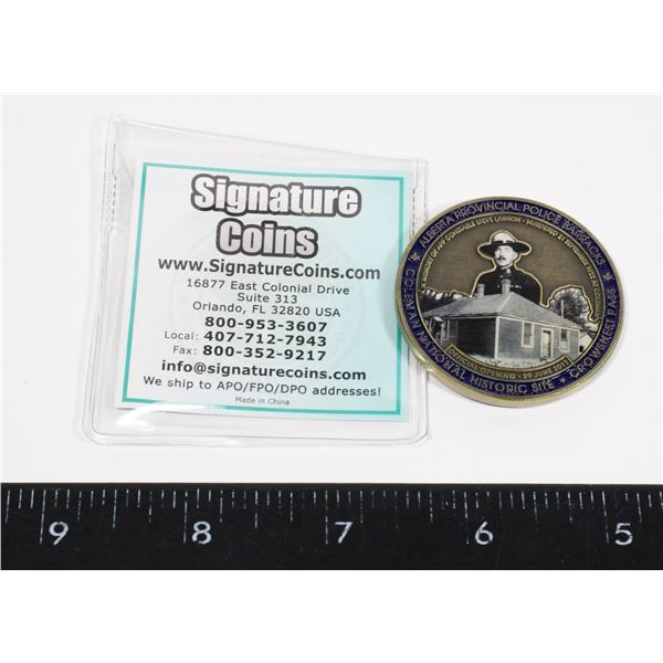 #355 2017 COLEMAN ALBERTA PROVINCIAL POLICE COIN