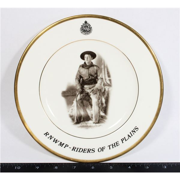 #360 1 OF 3000 RNWMP REGINA COMMEMORATIVE PLATE