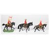 Image 2 : #368 1 METAL 2 PLASTIC RCMP MOUNTIE FIGURES