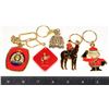Image 1 : #369 5 TOURIST RCMP KEY CHAINS INC MOUNTIE BEAVER
