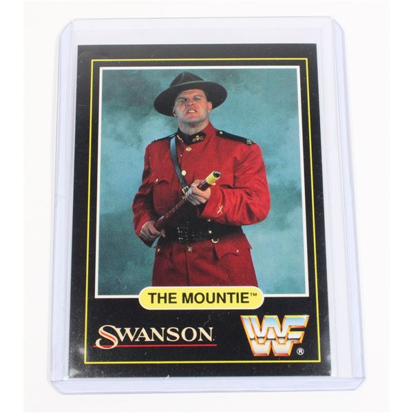 #371 WRESTLING FEDERATION THE MOUNTIE CARD 1991
