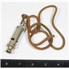 Image 1 : #379 EARLY BRITISH POLICE WHISTLE METROPOLITAN W/
