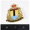 Image 1 : #388 TABER POLICE FORCE CAP BADGE ALBERTA CANADA