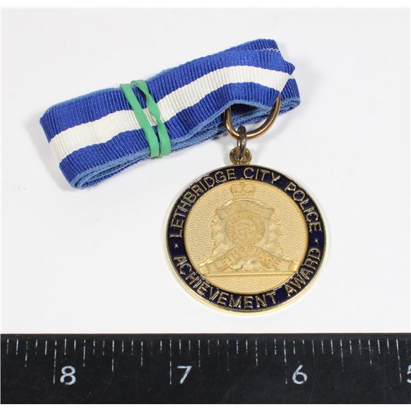 #391 LETHBRIDGE CITY POLICE ACHIEVEMENT AWARD