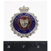 Image 1 : #393 MEDICINE HAT POOLICE FORCE CAP BADGE W/