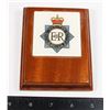 Image 1 : #402 GREATER MANCHESTER POLICE SMALL PLAQUE