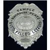 Image 11 : #404 POLICE BADGE SALESMAN SAMPLES BLACKINGTON