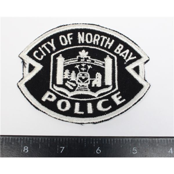 #412 CITY OF NORTH BAY POLICE PATCH CANADA