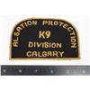 Image 1 : #422 ALSATION PROTECTION K9 DIVISION CALGARY PATCH