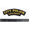 Image 1 : #425 CITY POLICE CALGARY PATCH YELLOW VARIATION