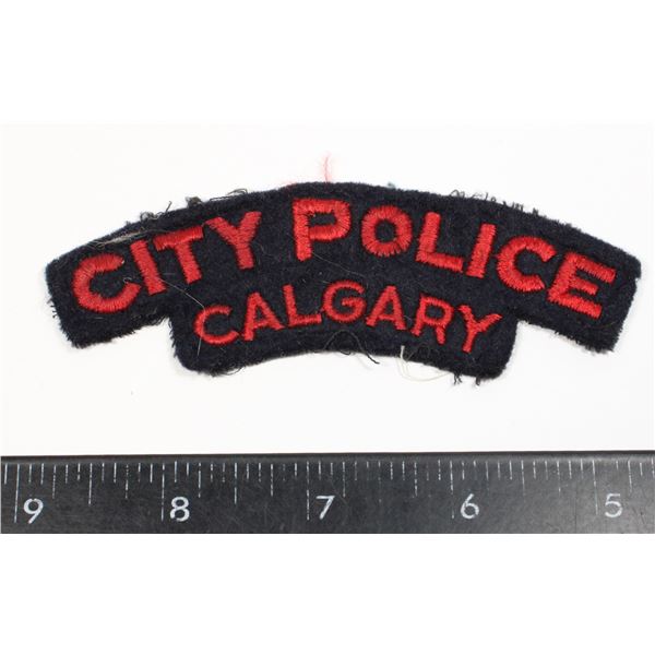 #426  CITY POLICE CALGARY RED YELLOW VARIATION