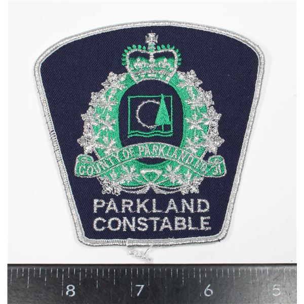 #433 PARKLAND CONSTABLE ALBERTA POLICE PATCH