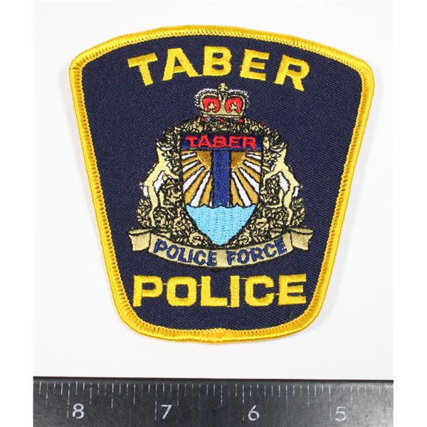 #435 ALBERTA TABER POLICE FORCE PATCH INSIGNIA