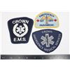 Image 1 : #444 LOT OF 3 CROWN EMS + NAIT EMTP PARAMEDIC