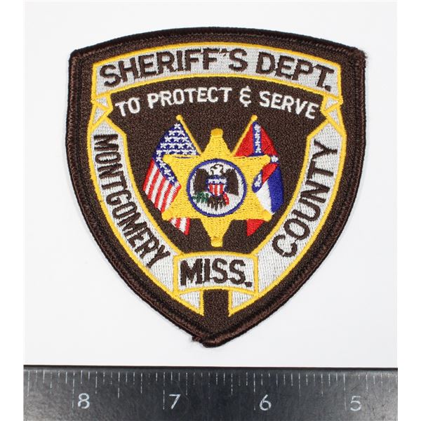 #452 USA SHERIFF'S DEPARTMENT MONGOMERY PATCH