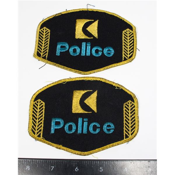 #456 CANADIAN PACIFIC RAILROAD PATCH PAIR