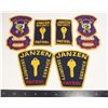 Image 1 : #458 LARGE LOT JANZEN SECURITY SERVICE PATCHES