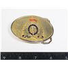 Image 1 : #462 RCMP METAL BELT BUCKLE MADE IN CANADA