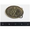Image 1 : #463 RCMP METAL BELT BUCKLE "AT" MADE IN CANADA