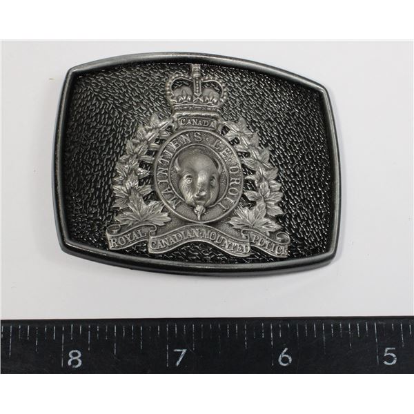 #468 ROYAL CANADIAN MOUNTED POLICE BELT BUCKLE