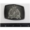 Image 1 : #468 ROYAL CANADIAN MOUNTED POLICE BELT BUCKLE