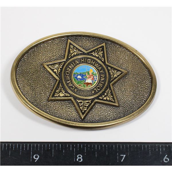 #479 CALIFORNIA HIGHWAY PATROL BELT BUCKLE