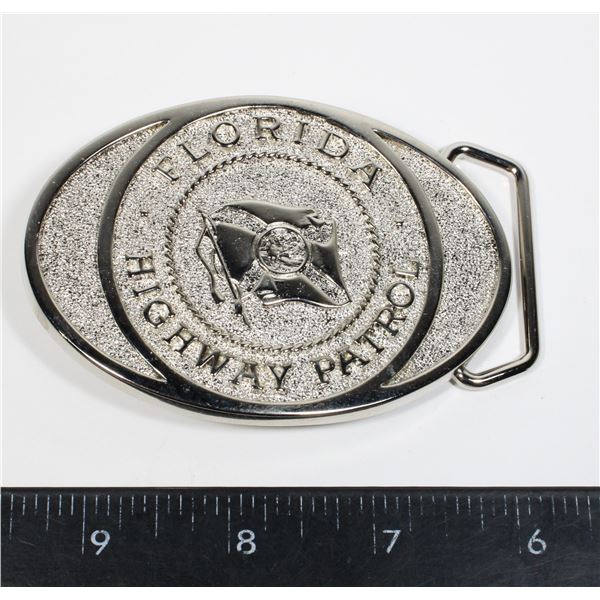 #484 FLORIDA HIGHWAY PATROL BELT BUCKLE TBW USA