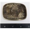 Image 1 : #489 NEW MEXICO MOUNTED PATROL BELT BUCKLE