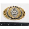 Image 1 : #497 SAN MARCOS POLICE DEPARTMENT TEXAS BUCKLE