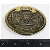 Image 1 : #500 SOUTH DAKOTA HIGHWAY PATROL 1988 BELT BUCKLE