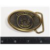 Image 1 : #503 MAIN STATE POLICE BELT BUCKLE SMALL SIZE