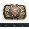 Image 1 : #516 PICTURE BELT BUCKLE NORTH DAKOA HIGHWAY