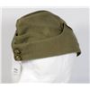 Image 1 : #529 WW2 CANADIAN ARMY WEDGE CAP SIZE 7 1/4 1945