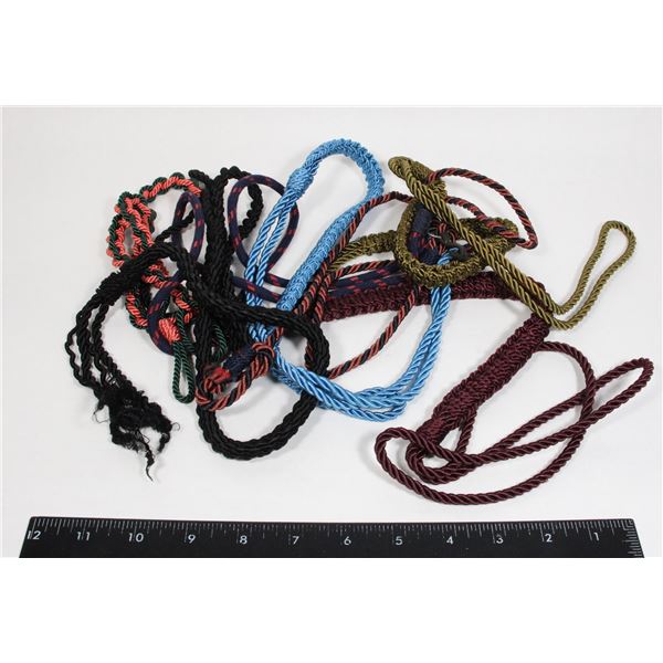 #531 WW2 1940'S + 1950'S CANADIAN UNIT LANYARDS