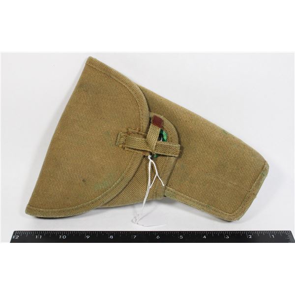 #533 WW2 CANADIAN BROWNING PISTOL HOLSTER 1945