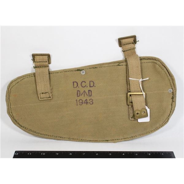 #537 WW2 BRITISH P37 ENTRENCHING TOOL COVER 1943