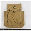 Image 1 : #538 WW2 CANADIAN KHAKI COMPASS POUCH