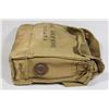 Image 4 : #548 WW2 CIVIL DEFENSE CANADA MARKED GASMASK BAG