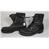 Image 2 : #555 COLD WAR 1962 CANADIAN ARMY BOOTS SIZE 9 1/2