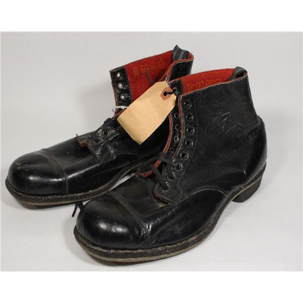 #556 WW2 MILITARY BOOTS HAMBURG SIZE 8