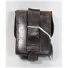 Image 3 : #557 WORLD WAR TWO LEATHER AMMUNITION POUCH