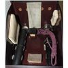 Image 3 : #560 WW2 CANADIAN RCAF BUBBLE SEXTANT CASED 1942
