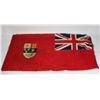 Image 2 : #561 WW2 CANADIAN RED ENSIGN FLAG 31 X 16 INCHES