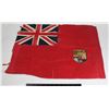 Image 1 : #562 WW2 CANADIAN RED ENSIGN FLAG 23 X 17 INCHES