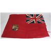 Image 2 : #562 WW2 CANADIAN RED ENSIGN FLAG 23 X 17 INCHES