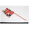 Image 1 : #563 WW2 BRITISH UNION JACK STICK FLAG HOMEFRONT