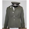 Image 1 : #568 EAST GERMAN MILITARY OFFICERS UNIFORM W/ HAT