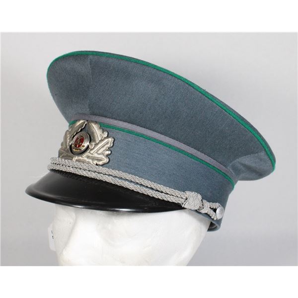 #570 EAST GERMAN OFFICERS VISOR CAP COMMUNIST